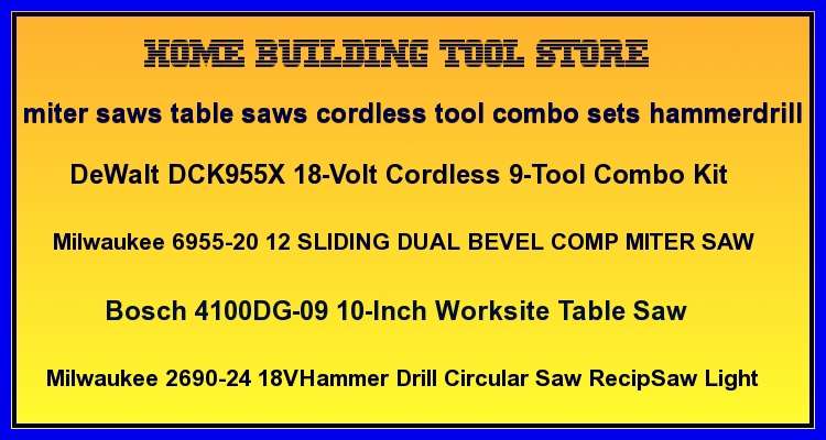 cordless tool combo sets